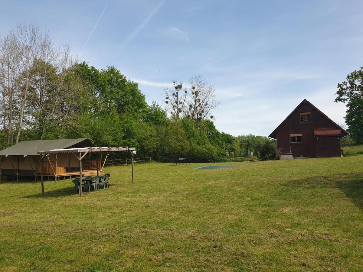 Luxury Safari Tents At Moulin Du Pommier Glamping & Camping Saulgond Экстерьер фото