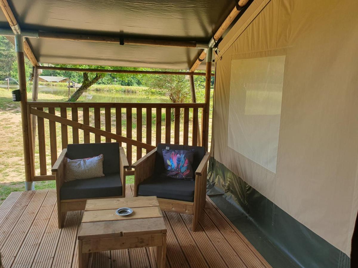 Luxury Safari Tents At Moulin Du Pommier Glamping & Camping Saulgond Экстерьер фото