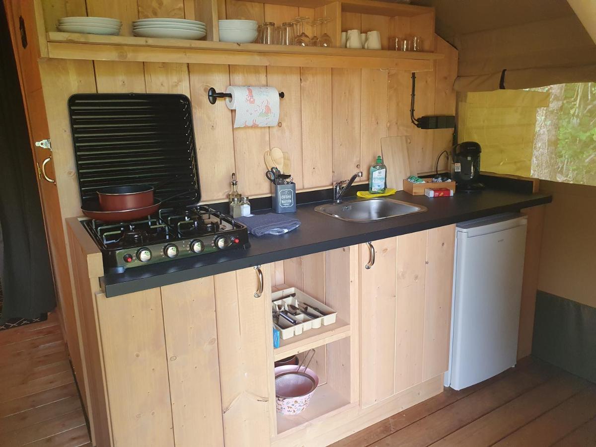 Luxury Safari Tents At Moulin Du Pommier Glamping & Camping Saulgond Экстерьер фото