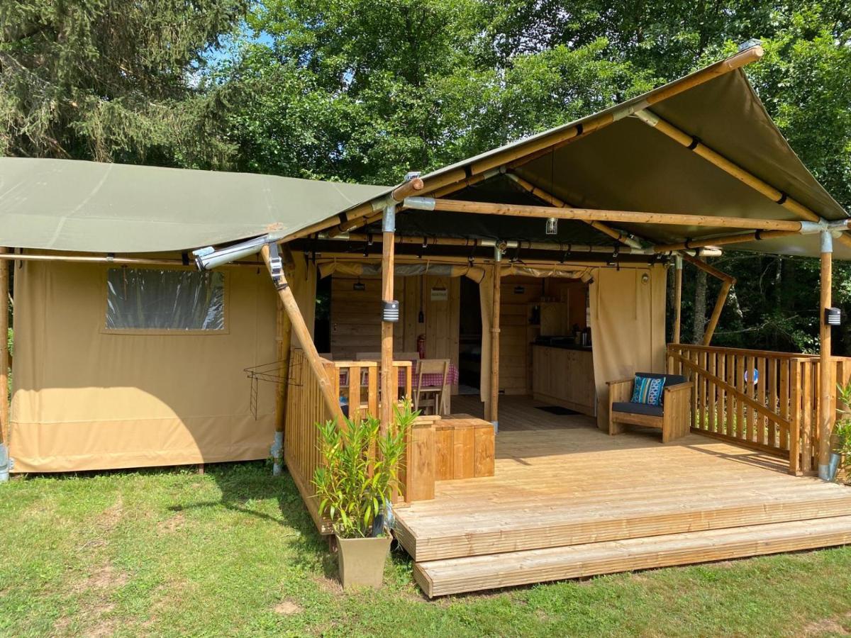 Luxury Safari Tents At Moulin Du Pommier Glamping & Camping Saulgond Экстерьер фото